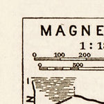 Waldin Magnesia on the Maeander, map of the ancient site, 1914 digital map