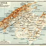 Waldin Mallorca map, 1913 digital map
