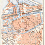 Waldin Malmö city map, 1911 digital map