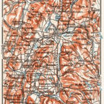 Waldin Map of the Berckshire Hills, 1909 digital map