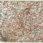 Waldin Map of the Northern Vaud, 1909 digital map