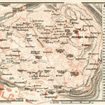 Waldin Map of the Skansen park in Stockholm, 1910 digital map