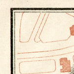 Waldin Map of the Skansen park in Stockholm, 1910 digital map