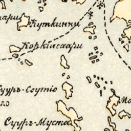 Waldin Map of the Southern Finland (in Russian) from Porvoo to Viipuri, 1913 digital map