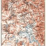 Waldin Map of the Yellowstone National Park, 1909 digital map