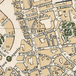 Waldin Milan (Milano) city map, 1901 digital map