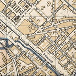 Waldin Milan (Milano) city map, 1901 digital map