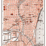 Waldin Milwaukee city map, 1909 digital map