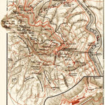 Waldin Montserrat Mountain and Monastery map, 1929 digital map