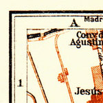 Waldin Murcia city map, 1929 digital map