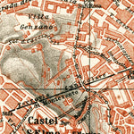 Waldin Naples (Napoli) city map, 1898 digital map