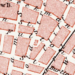 Waldin New York, Southern Part Map, 1909 digital map