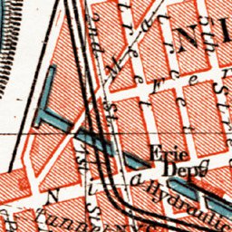 Waldin Niagara Falls town plan, 1909 digital map