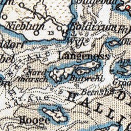 Waldin Northern Schleswig, 1906 digital map