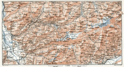 Waldin Ormont Valleys map, 1909 digital map