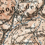 Waldin Ormont Valleys map, 1909 digital map