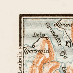 Waldin Östvaagö (Østvagøy) map, 1931 digital map