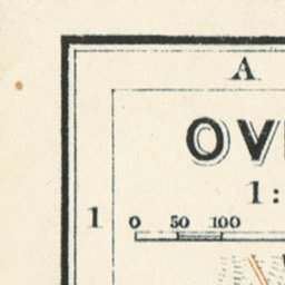Waldin Oviedo city map, 1929 digital map