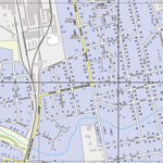 Waldin Парфино и окрестности, адресный план. Parfino (Novgorodskaya Oblast) Town Plan digital map