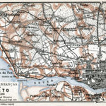 Waldin Porto Area Map, 1913 digital map