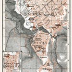 Waldin Ronda city map, 1913 digital map