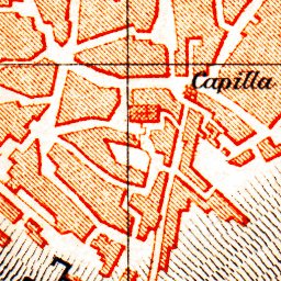 Waldin Sagunto city map, 1899 digital map