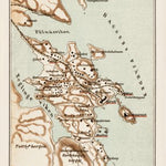 Waldin Saltsjöbaden region map, 1899 digital map