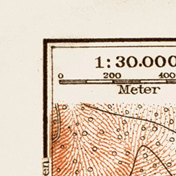Waldin Schaffhausen (Schaffhouse) environs map, 1909 (second version) digital map