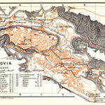 Waldin Segovia city map, 1899 digital map