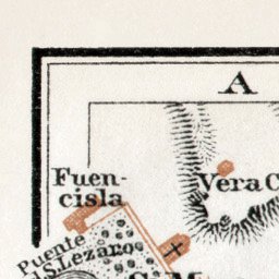 Segovia city map, 1913 (first version)