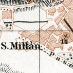 Waldin Segovia city map, 1913 (second version) digital map