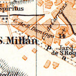 Waldin Segovia city map, 1929 digital map