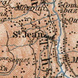 Waldin Sierre and Val d´Anniviers map, 1909 digital map