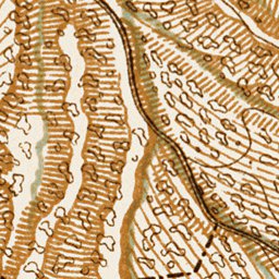 Waldin South Crimea: Simferopol - Alushta district map, 1904 digital map