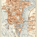 Waldin Southampton city map, 1906 digital map