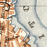 Waldin Southampton city map, 1906 digital map