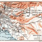 Waldin Southern California map, 1909 digital map