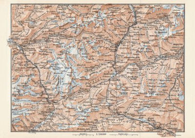 Waldin St. Gothard and environs map, 1897 digital map
