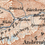Waldin St. Gothard and environs map, 1897 digital map