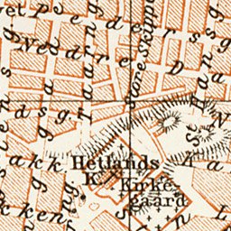 Waldin Stavanger city map, 1931 digital map