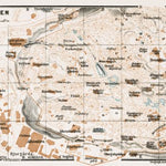 Waldin Stockholm (Djurgården): Skansen map, 1929 digital map