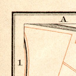 Waldin Stratford-upon-Avon city map, 1906 digital map
