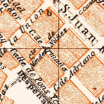 Waldin Tarragona city map, 1913 digital map
