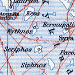 Waldin The Greek Mediterranean and Lesser Asia, 1908 digital map