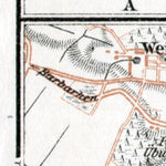 Waldin Torun (Thorn) city map, 1911 digital map