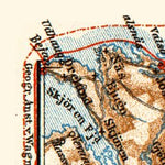 Waldin Trondheim (Trondhjem) - Torghatten - Alsten (Syv. Söstre) district map, 1910 digital map