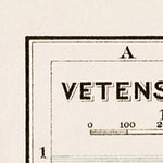 Waldin Vetenskapsstaden district (Stockholm) map, 1929 digital map