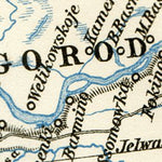 Waldin Volga River from Nizhny Novgorod to Simbirsk map, 1914 digital map
