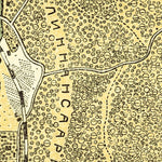 Waldin Vyborg and its northern environs map, 1913 digital map