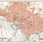 Waldin Washington city map, 1909 digital map